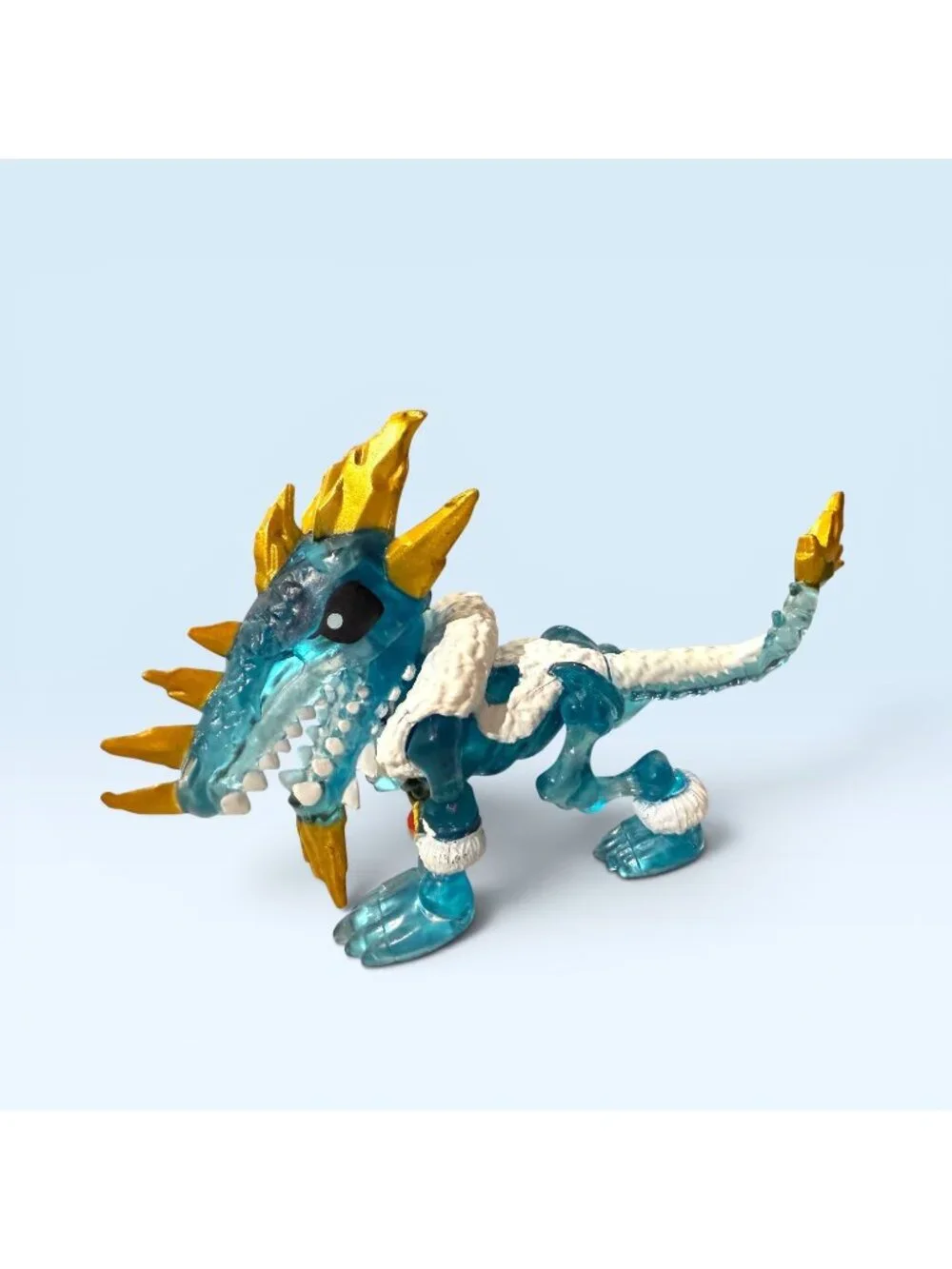 Treasure X Dragons Gold Ice Fire Dragon Figure
